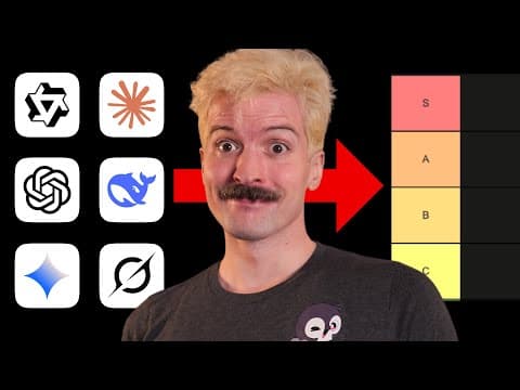 Thumbnail for I ranked every AI based on vibes