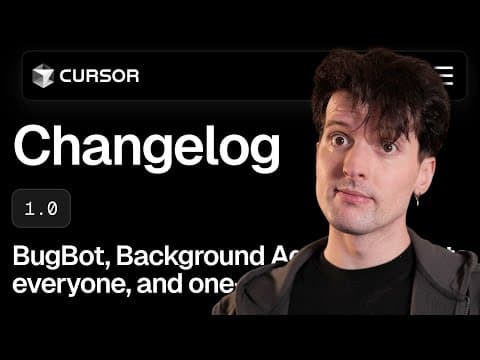 Thumbnail for Cursor 1.0: Moving Past The Fork