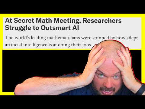Thumbnail for Mathematicians STUNNED as o4-mini answers the world's hardest math problems...