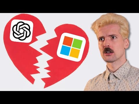 Thumbnail for Microsoft and OpenAI are breaking up?